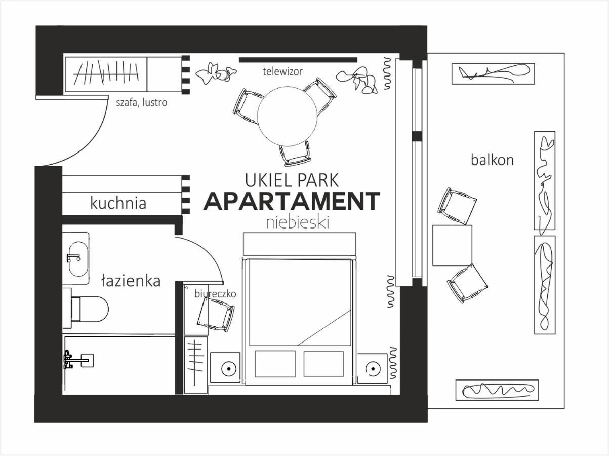 Dk Premium Ukielpark Apartment ออลชติน ภายนอก รูปภาพ