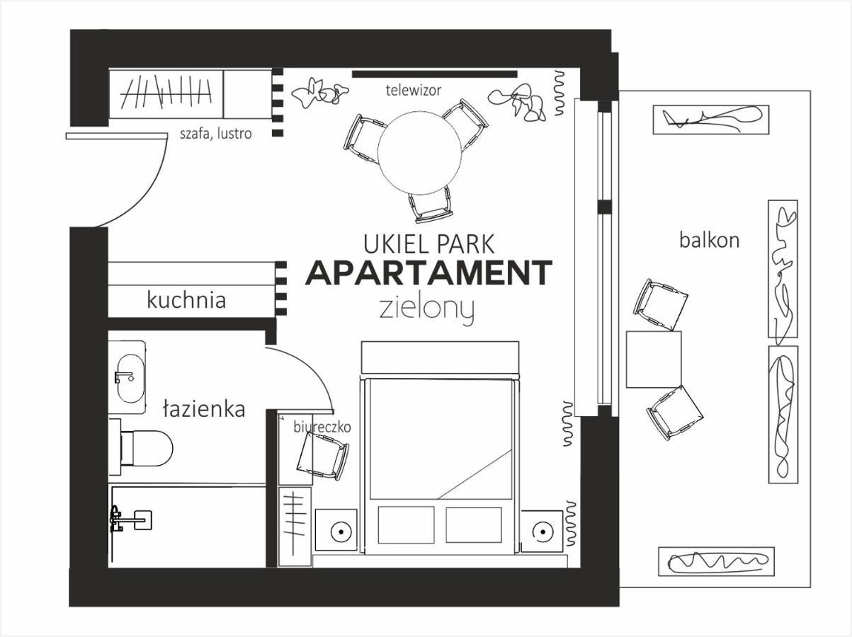 Dk Premium Ukielpark Apartment ออลชติน ภายนอก รูปภาพ