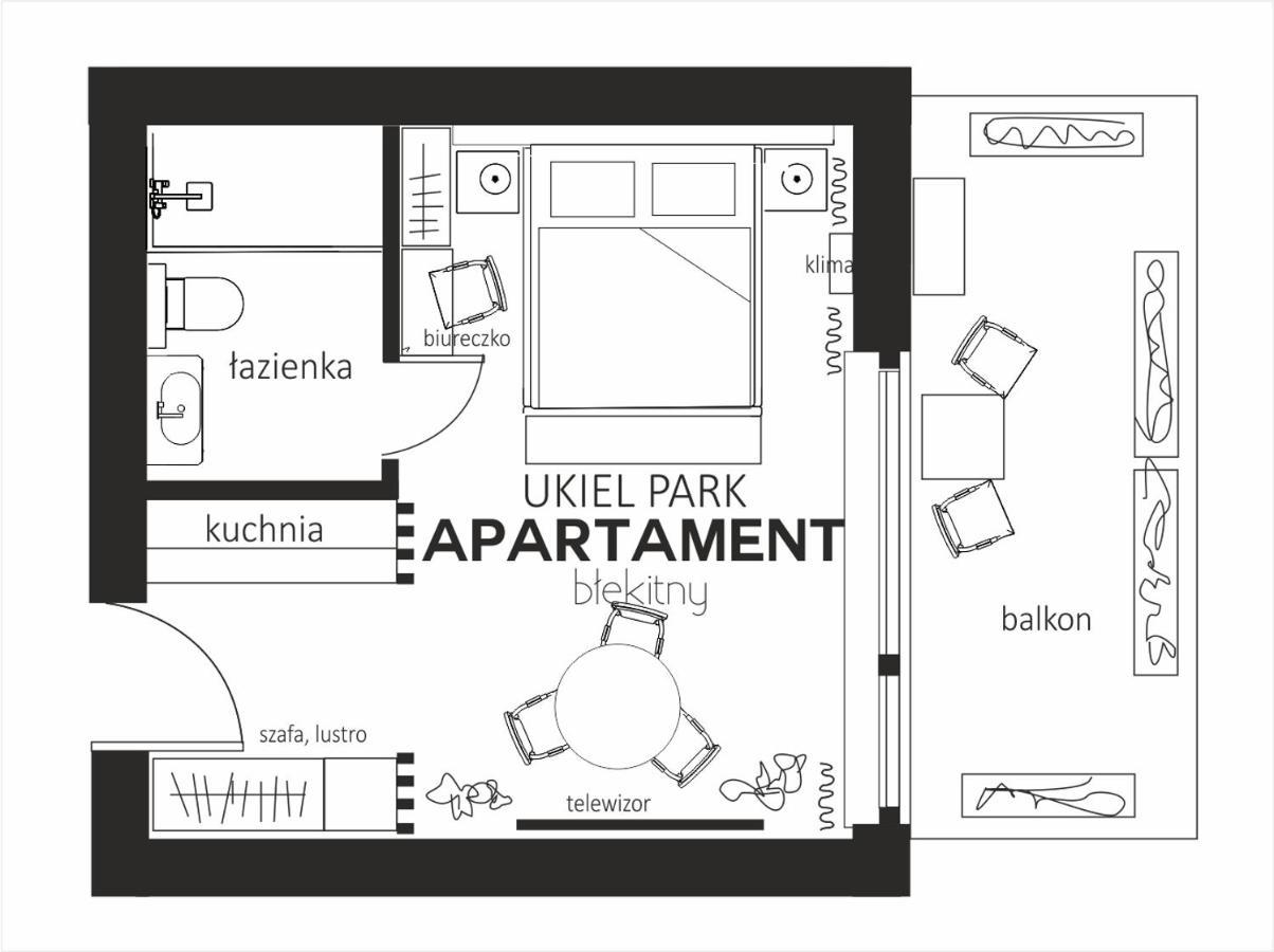 Dk Premium Ukielpark Apartment ออลชติน ภายนอก รูปภาพ